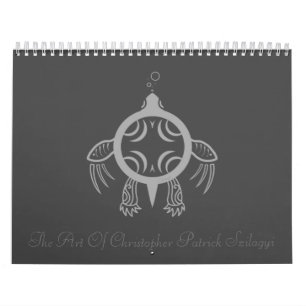 Sea Turtle Bubbles Calendar