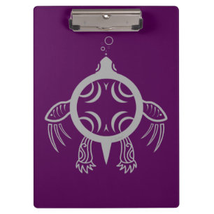 Sea Turtle Bubbles Clipboard