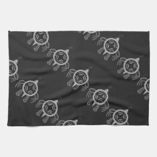 Sea Turtle Bubbles Tea Towel