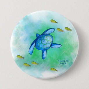 Sea Turtle Button