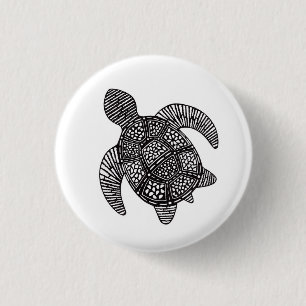 Sea Turtle Button