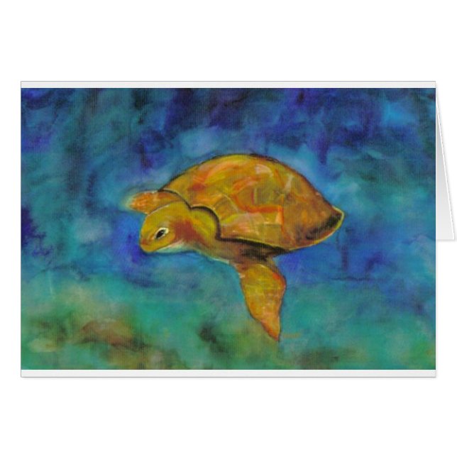 Sea Turtle by Paula Atwell (Front Horizontal)