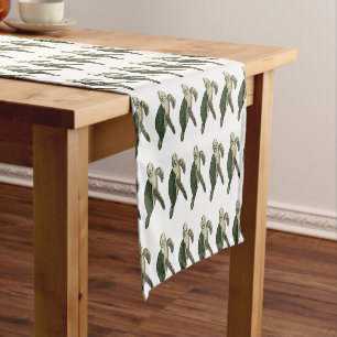 Sea turtle cartoon illustration short table runner