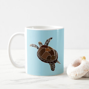 Sea Turtle Coastal Marine Life Coffee Mug