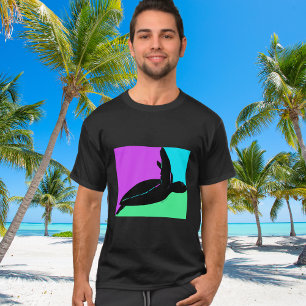 Sea Turtle Colourful Pop Art Men's T-Shirt