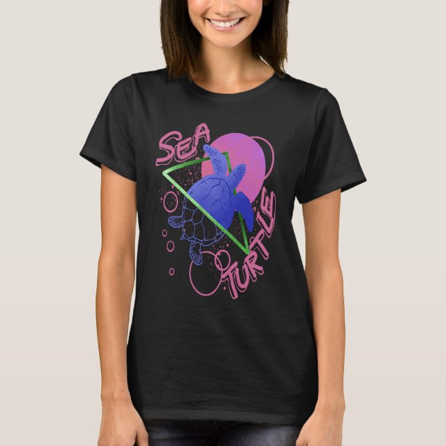Sea Turtle Conservation Turtles T-Shirt (Front)