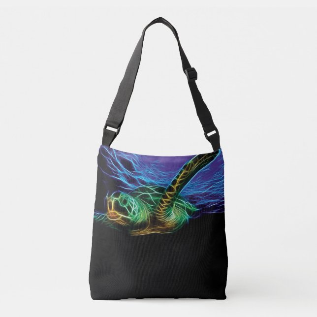 Sea Turtle Crossbody Bag (Front)