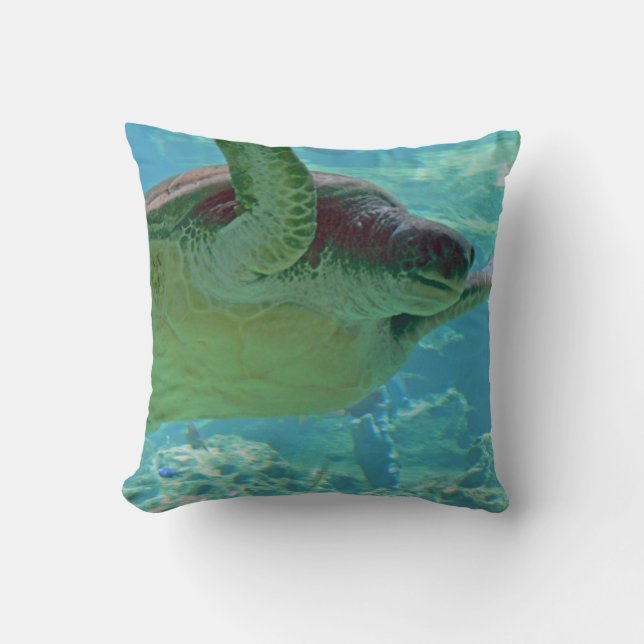 Sea Turtle Cushion (Front)