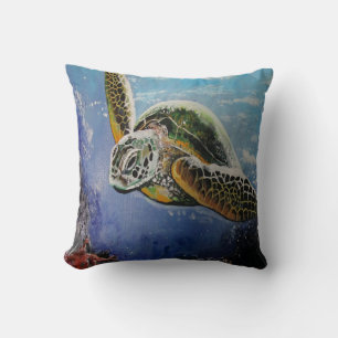Sea Turtle  Cushion
