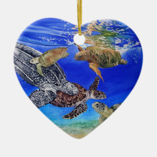 Sea Turtle Customisable Ornament