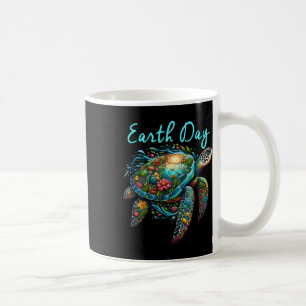Sea Turtle Earth Day Save The Earth Coffee Mug