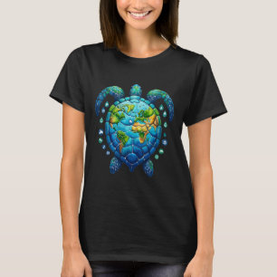 Sea Turtle Earth Day Sea Animals Women Men Sea Tur T-Shirt