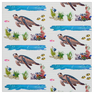 Sea Turtle Fabric