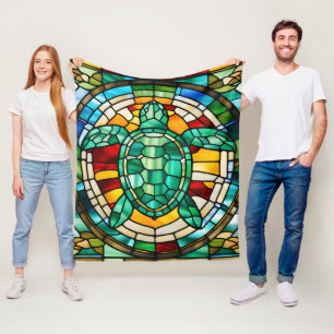 Sea Turtle Fleece Blanket
