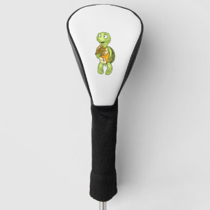 Sea Turtle French Horn Player Kids Music Horn Golf Head Cover