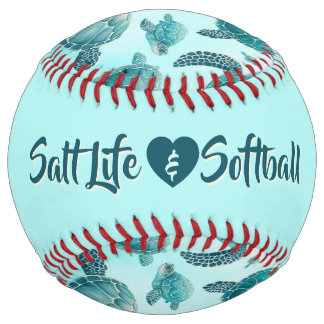 Sea Turtle Friends (personalise) Softball