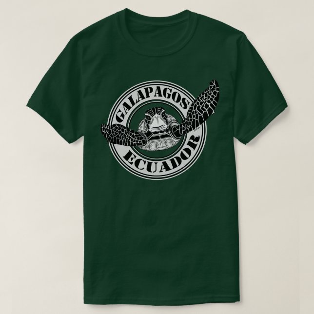 Sea Turtle Galapagos T-Shirt (Design Front)