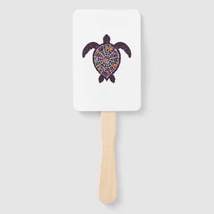 Sea Turtle Halloween Spider-web Pumpkin Ghost Hall Hand Fan