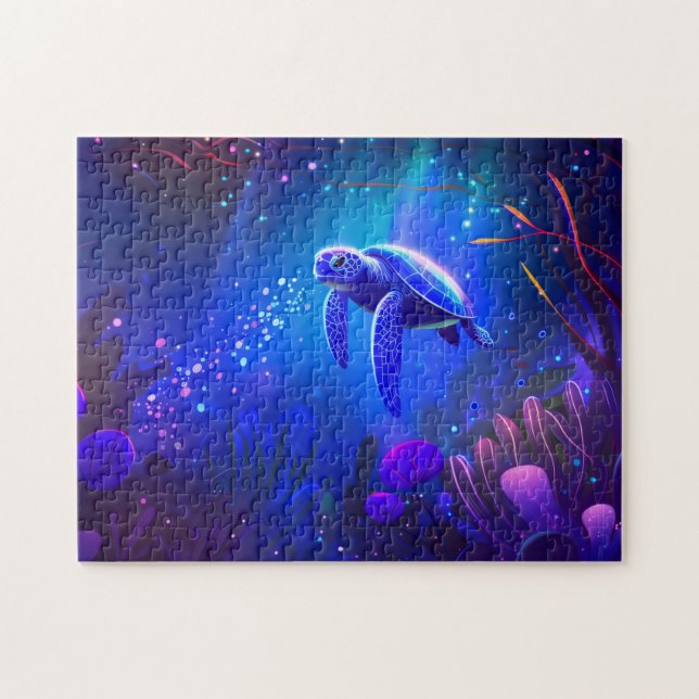 Sea Turtle Jigsaw Puzzle (Horizontal)