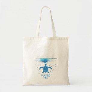 Sea Turtle Keep Our Sea Plastic Free 50 Ocean Beac Tote Bag