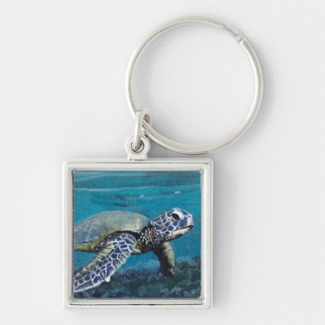 Sea Turtle Keychain (Front)