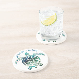 Sea Turtle – Life is Better at the Beach  Coaster