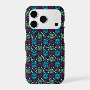Sea Turtle & Lotus Flower Pattern