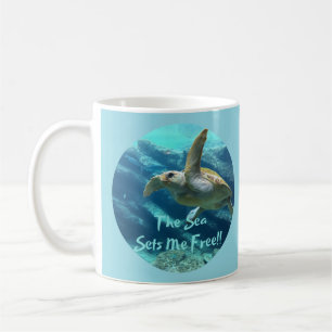 Sea Turtle Lover 11 ounce Ceramic Mug