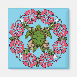 Sea Turtle Mandala- Magnet