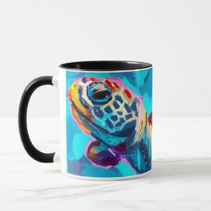 Sea Turtle Monogram Coffee Mug