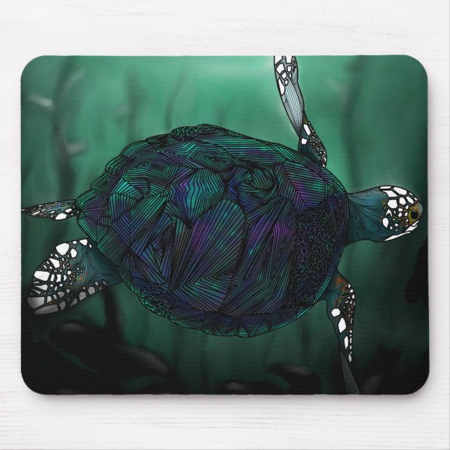 Sea Turtle Mouse Mat (Front)