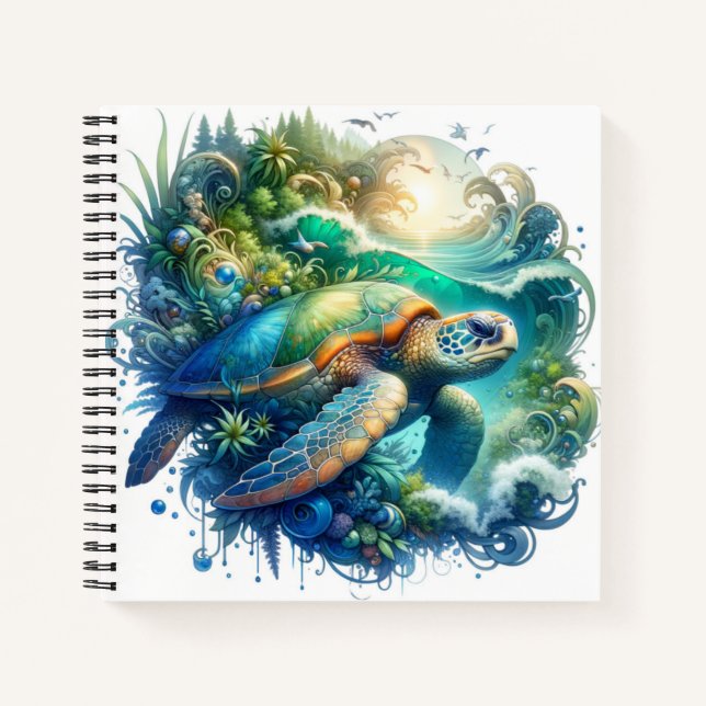 Sea Turtle Notebook (Front)