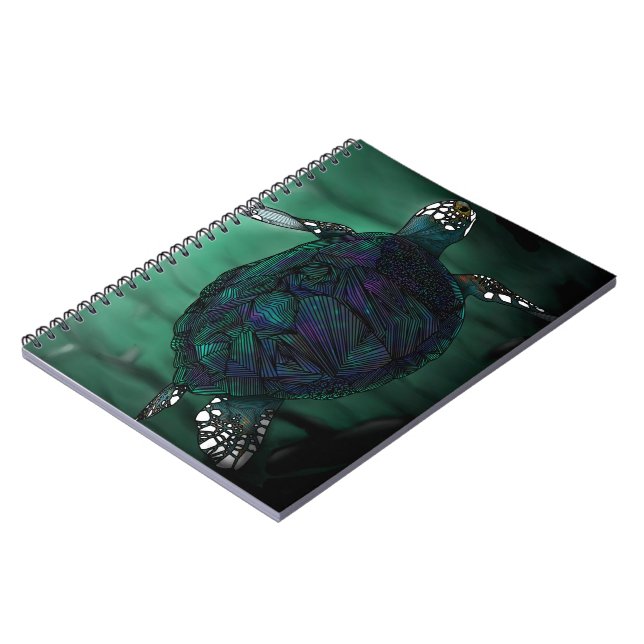 Sea Turtle Notebook (Left Side)