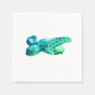 Sea turtle Ocean Coastal Napkin
