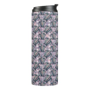Sea Turtle Ocean Pattern Thermal Tumbler