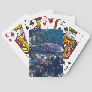 Sea Turtle Ocean  Playing Cards