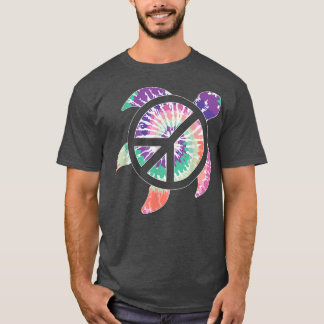 Sea Turtle Ocean Tie Dye Colour Hippie Costume Hip T-Shirt