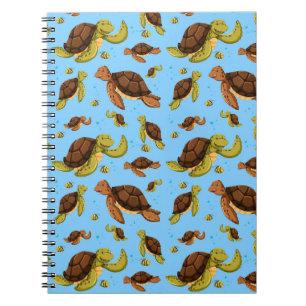 Sea Turtle Pattern Notebook
