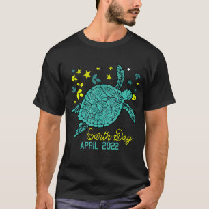 Sea Turtle Planet  Love World Environment Earth Da T-Shirt