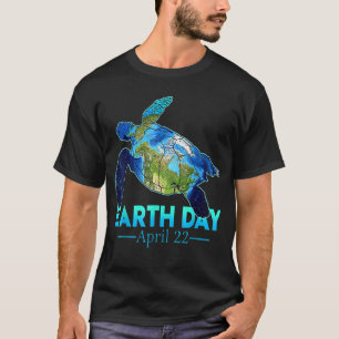 Sea Turtle Planet  Love World Environment Earth Da T-Shirt