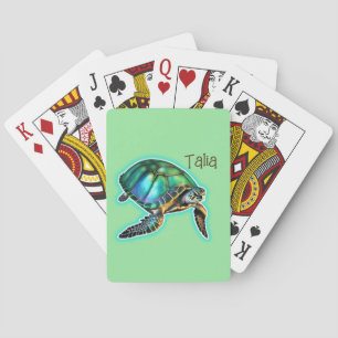 Sea Turtle  Playing Cards