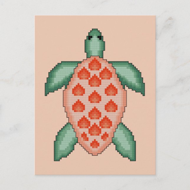 Sea Turtle Postcard (Front)