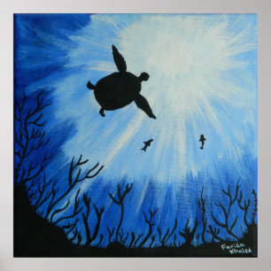Sea Turtle Poster
