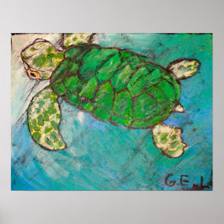 Sea Turtle Poster