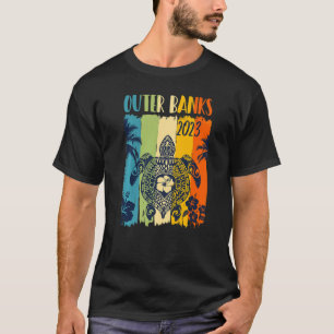 Sea Turtle Retro Outer Banks Carolina Family Vacat T-Shirt
