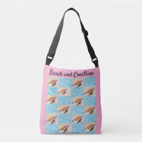 Sea Turtle Sandbox Crossbody Bag