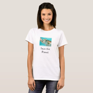 Sea Turtle Save The Planet T-Shirt