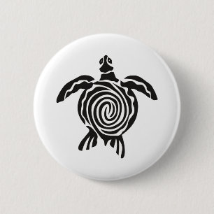 Sea Turtle Save The Turtle 6 Cm Round Badge