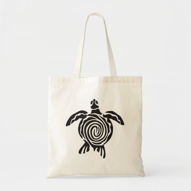 Sea Turtle Save The Turtle Tote Bag (Front)