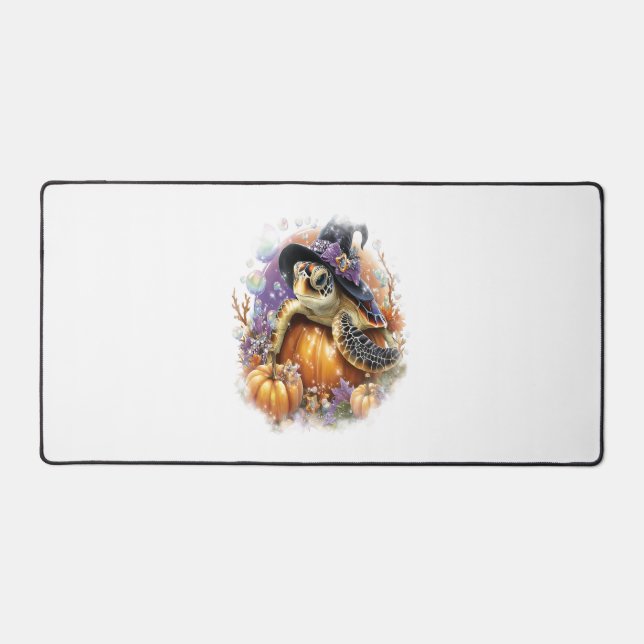 Sea Turtle Shirt Sea Halloween Desk Mat (Front)